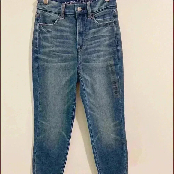 NEW American Eagle Curvy Super High-Waisted Jeans - Picture 2 of 12